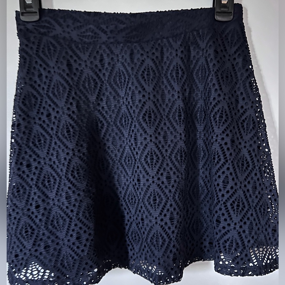 3434- CAPE JUBY Lace Skater Skirt